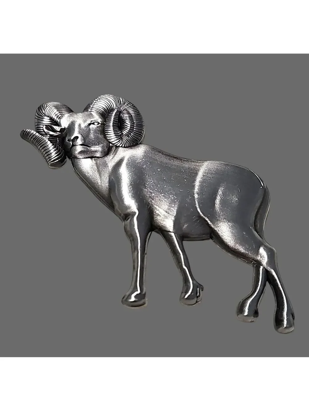 Grand Canyon National Park Bighorn Sheep Magnet • Metal Souvenir Ram Figurine